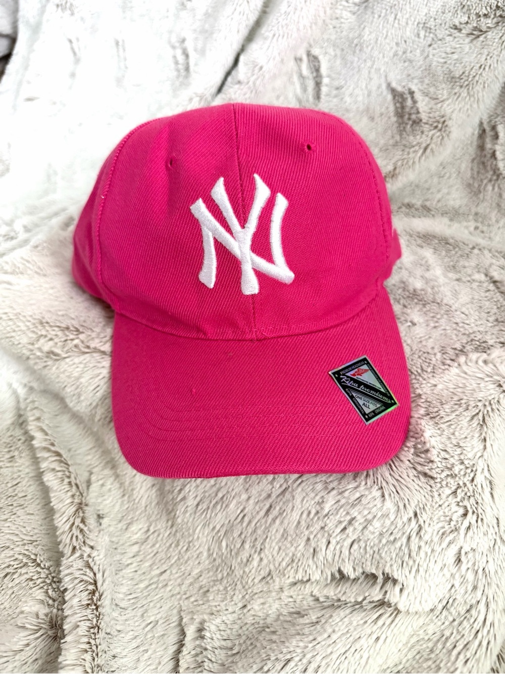 Kipa Premium Hot Pink NY New York Yankees Baseball Cap Hat One Size